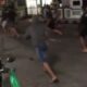 Brimob Vs Polantas di Tual Saling Serang, Warga Terjebak