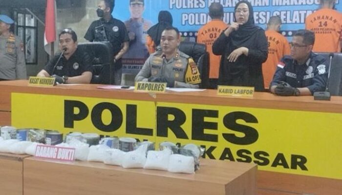 Jaringan Narkoba Internasional Ditangkap dengan 6,7 Kg Sabu