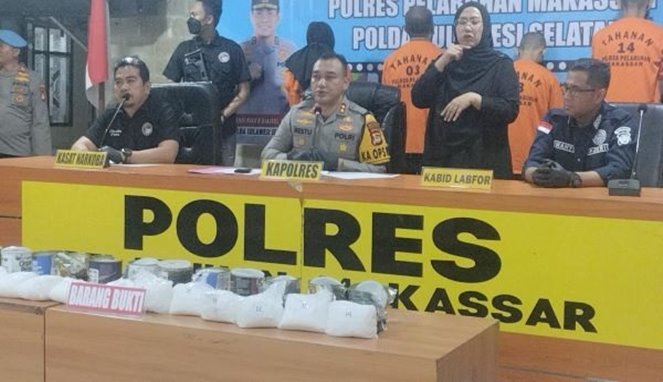 Jaringan Narkoba Internasional Ditangkap dengan 6,7 Kg Sabu