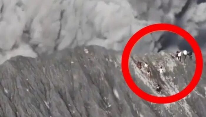 Viral Pendaki Terjebak Erupsi Gunung Dukono Terekam Kamera