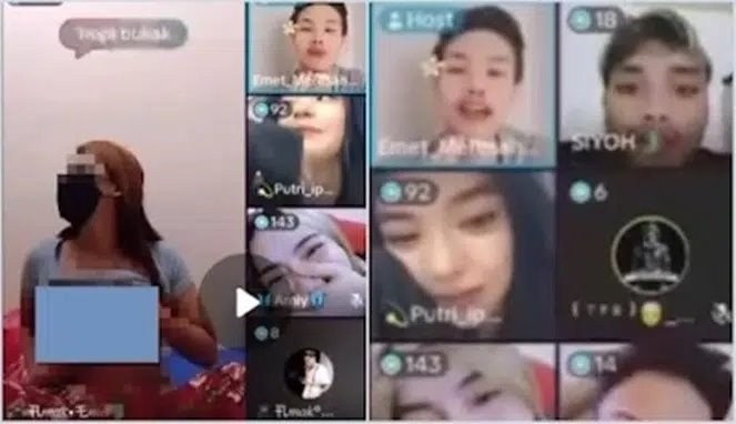 Ibu Rumah Tangga Ditangkap karena Pamer Payudara di TikTok