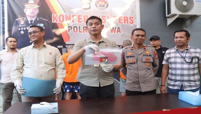 Polres Gowa Amankan Empat Pemuda Pengancam dengan Busur
