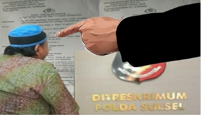 Kanit Bentak Pelapor: Drama Kasar di Ruang Penyidik Polda Sulsel