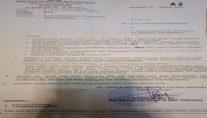 Polisi Diduga Main Mata! Sertifikat Kios Rp180 Juta Hilang Tanpa Jejak!