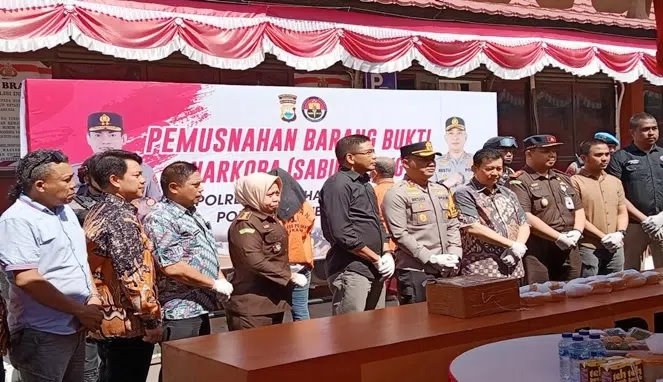 Dua Tersangka Pengedar Sabu 6 Kilogram Diringkus di Makassar