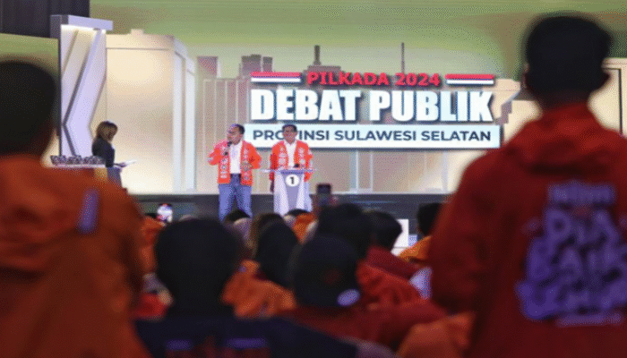 Debat Pilgub Sulsel, Danny Pamer PAD Melejit, Provinsi Banyak Utang