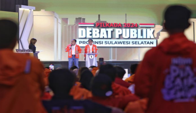 Debat Pilgub Sulsel, Danny Pamer PAD Melejit, Provinsi Banyak Utang