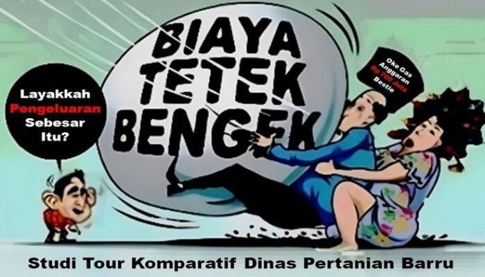 F-KRB Tuntut Transparansi Anggaran Dinas Pertanian Barru, Studi Tour Disorot