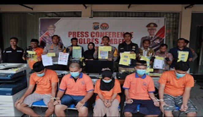 Polres Jember Bongkar Sindikat Pemalsuan Dokumen, Lima Tersangka Diciduk!