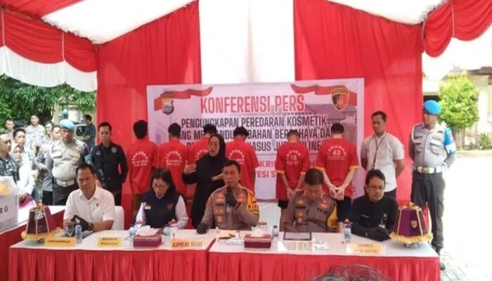 Polda Sulsel Bidik Bos Besar Skincare Bermerkuri, Ancaman 12 Tahun Penjara di Depan Mata