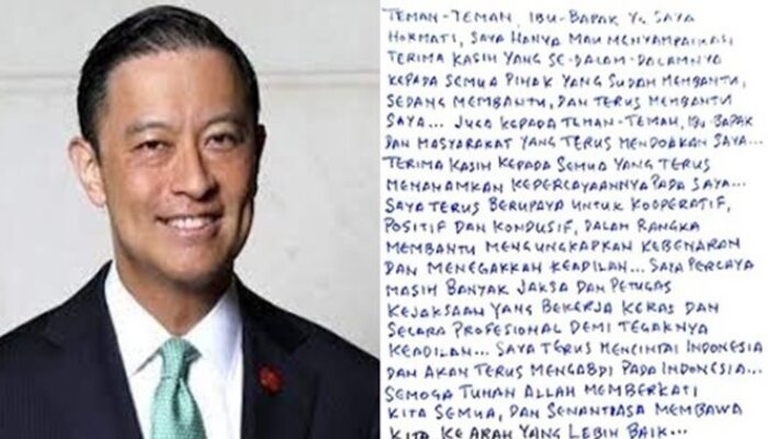 Tom Lembong Tulis Surat dari Penjara, Komitmen Ungkap Kebenaran dalam Kasus Korupsi Gula