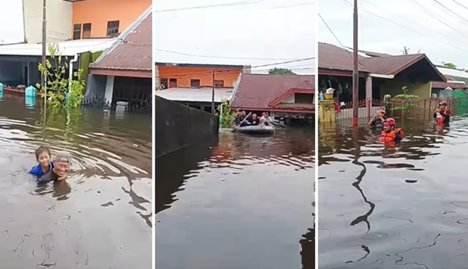 Manggala Terparah, 829 Jiwa Mengungsi Akibat Banjir Makassar