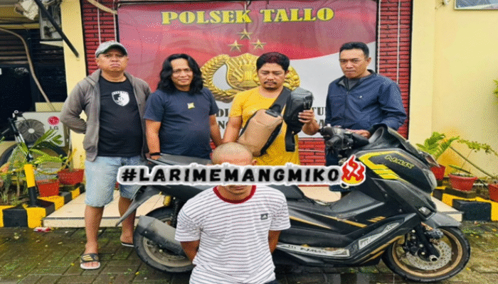 Polsek Tallo Bergerak Cepat, Pelaku Curanmor Ditangkap di Gowa