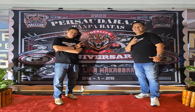 Tiger Liar Makassar Genap 2 Tahun, Komunitas Touring yang Tak Kenal Batas
