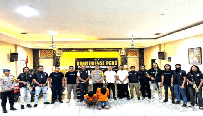 Polrestabes Makassar Tangkap 6 Pelaku Bentrok, Barang Bukti Mengejutkan