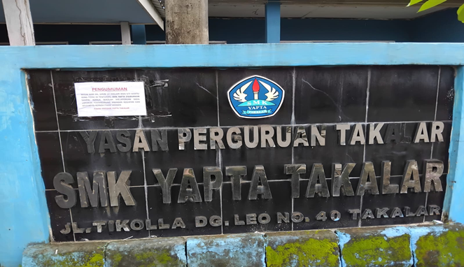 SMK Yapta Takalar Tutup Mendadak, Kepala Sekolah Dituding Tak Transparan!