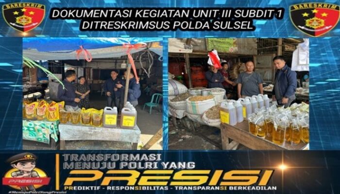 Minyak Goreng Stabil di Harga Rp 17.500, Polda Sulsel Pastikan Tak Ada Kenaikan