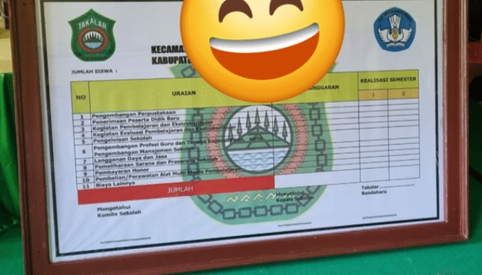 Proyek Papan Bicara Disdik Takalar Jadi Lahan ‘Bisnis’ Terselubung di Sekolah?