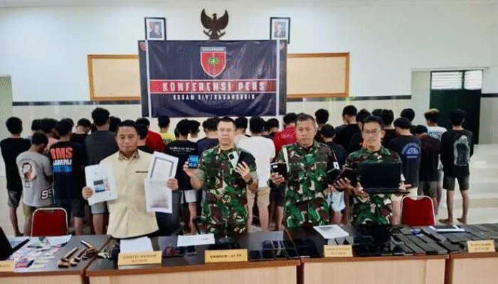 40 Passobis Ditangkap TNI di Sidrap, Polisi Masih Tunggu Korban Membuat Laporan