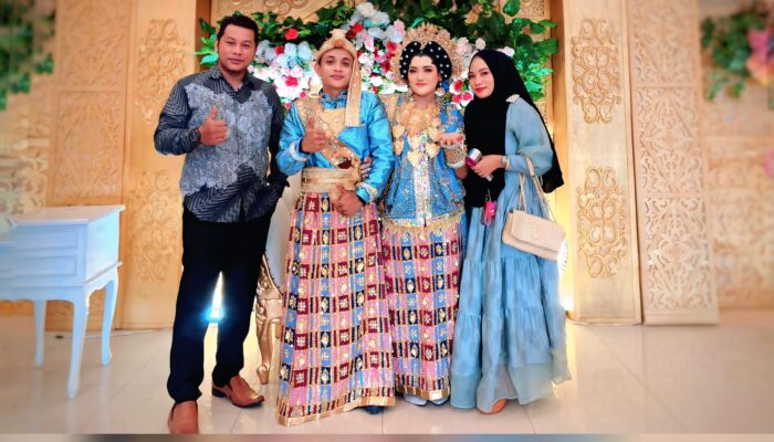 Keponakan Ketum SEKAT-RI Galang Jamil Pasombo Resmi Menikah