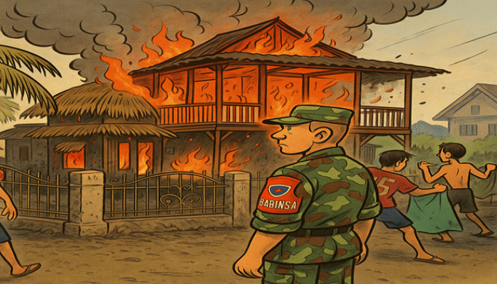 Empat Rumah Panggung di Bima Ludes Terbakar, Diduga Akibat Kebocoran Gas