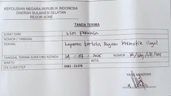 Kosmetik 'Ilegal' Mengganas di Bone, LSM Perkasa Tempuh Jalur Hukum!