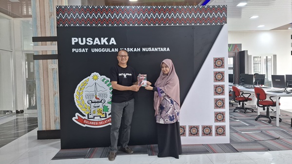 Salut! Buku Siswa SD Borong Makassar Diakui Dua Perpustakaan Ternama