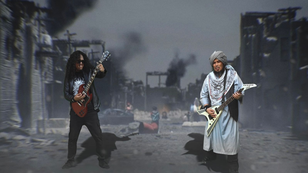 Lagu Religi Metal untuk Gaza, Pesan Keras Cakra dan Derry Sulaiman