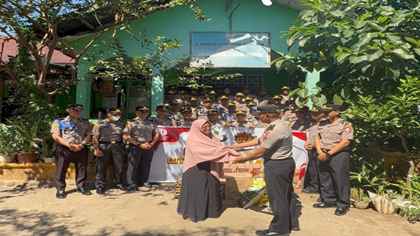 Calon Perwira Polri SIP Angkatan 54 Gelar Bakti Sosial di Panti Asuhan Makassar