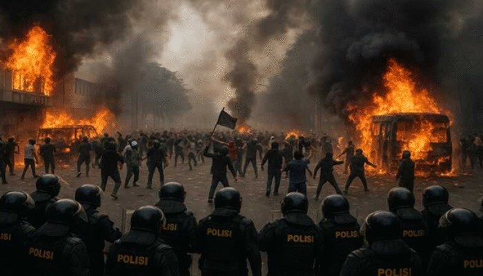 Solidaritas Berujung Anarki, Kerusuhan Merebak di 10 Kota Indonesia