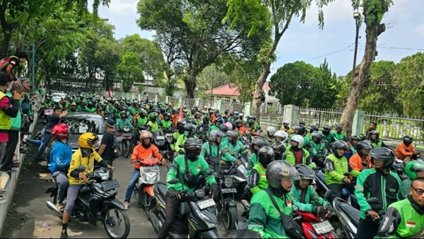 Aksi Damai Godams di Medan: Pesan Duka, Tuntutan Maaf, dan Peringatan untuk Polisi