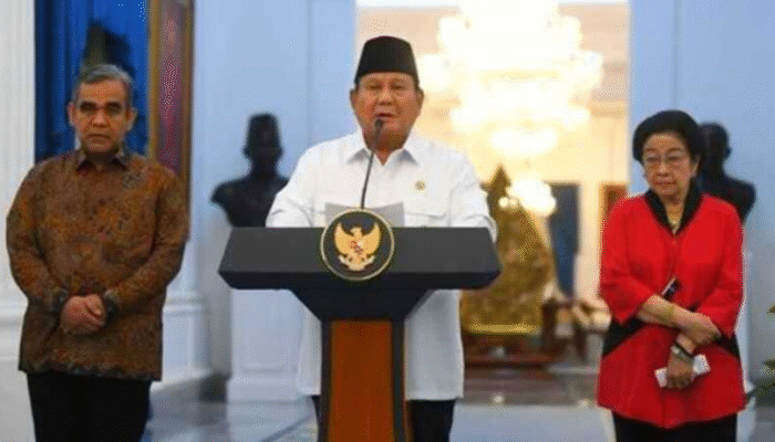 Prabowo Didampingi Megawati, Ingatkan Bahaya Provokasi dan Kerusuhan