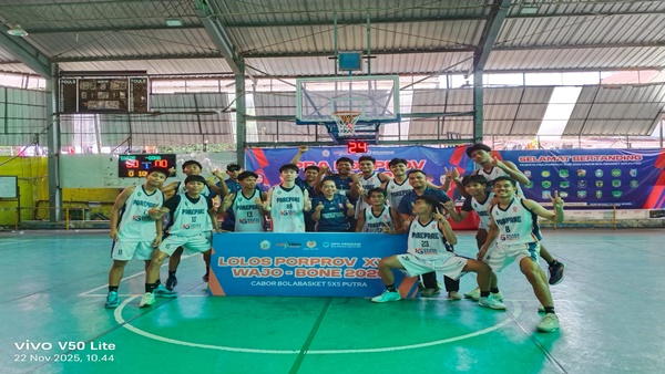 Basket Parepare Berhasil Amankan Slot Porprov Usai Enam Bulan Persiapan