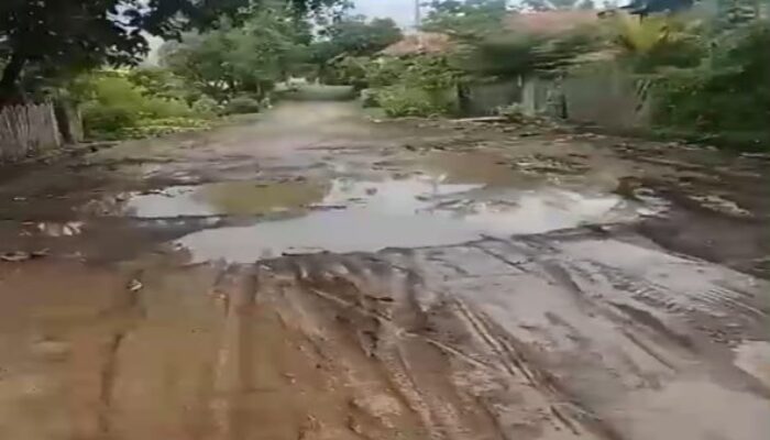 Jalan Poros Punaga Seperti Kubangan Kerbau, Pemkab Takalar Hanya Pandai Berjanji!