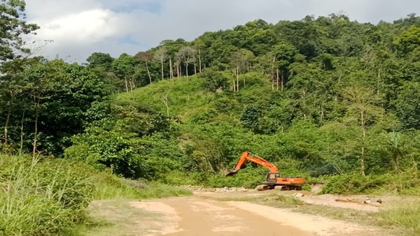 Tambang Pasir Diduga Ilegal Beroperasi Terbuka di Konawe, Aparat Ke Mana?