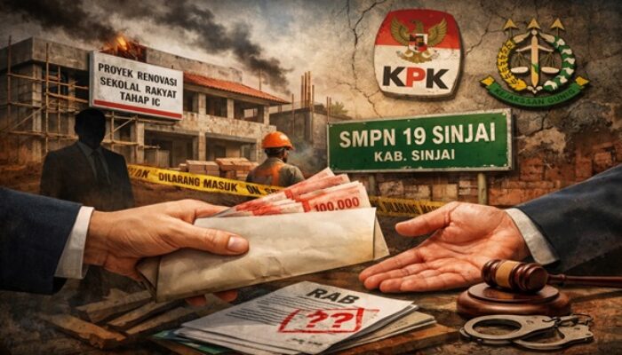 Aroma Gratifikasi Mencuat di Proyek Renovasi SMPN 19 Sinjai, Anggaran Rp300 Juta Dipertanyakan