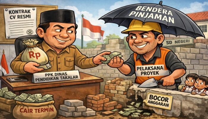 Direktur CV Angkat Tangan, Proyek SDN 70 Boddia Rp207 Juta Diduga Pakai Bendera Pinjaman