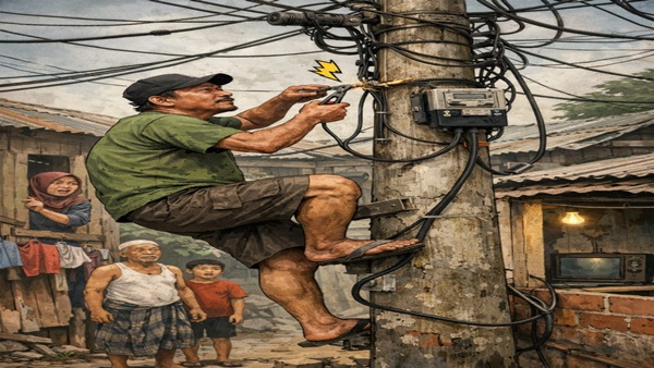 Dugaan Pencurian Listrik untuk Bengkel Terungkap, PLN Cabut Sambungan