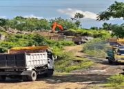 Truk Hilir Mudik, Aktivitas Tambang Galian C di Desa Tuju Kembali Disorot