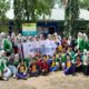 Mahasiswa Fakultas Tarbiyah dan Keguruan (FTK) UIN Alauddin Makassar berfoto bersama siswa dan guru SDN Parinring usai pelaksanaan kegiatan SEHATI (Sekolah Hijau Edukasi Fisiologi Tumbuhan Inovatif)