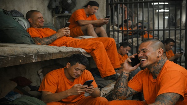 Jeruji Cuma Pajangan? Napi Bebas Main HP di Lapas Narkotika