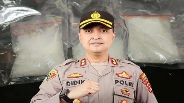 Sungguh Bodoh Eks Kapolres Bima Kota, Jabatan Tinggi Ambruk akibat Narkoba