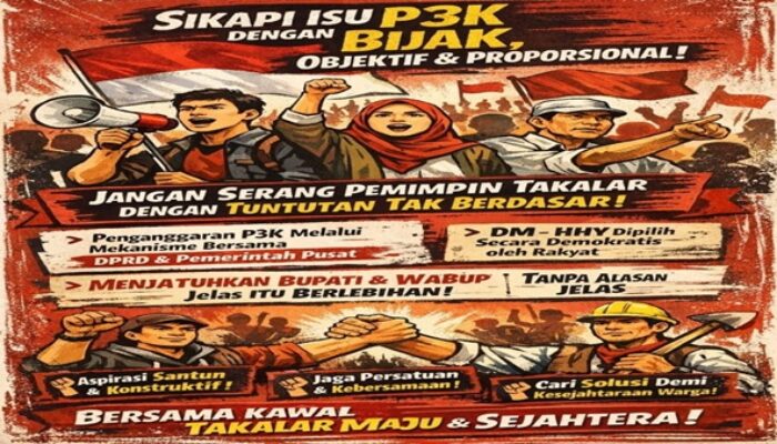 Polemik P3K Takalar, Tuntutan Mundur Bupati–Wabup Dinilai Berlebihan