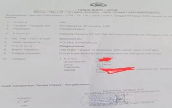 Barang Bukti Diamankan, Terduga Pengancam Masih Bebas