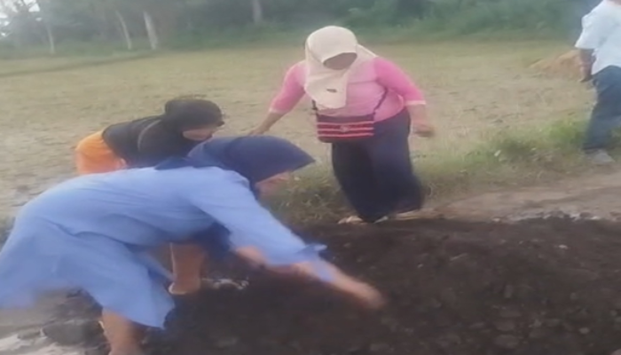 Dikasih Suara, Dibalas Jalan Hancur, Warga Jeneponto Murka!