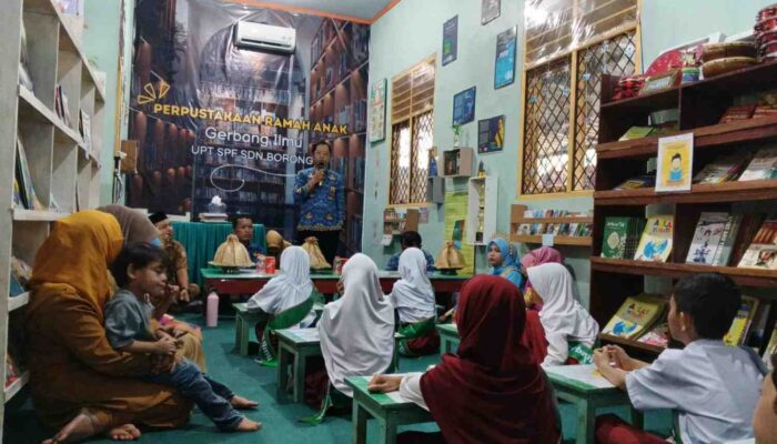 Resmi Dibuka, Perpustakaan Ramah Anak SDN Borong Makassar Siap Tingkatkan Literasi