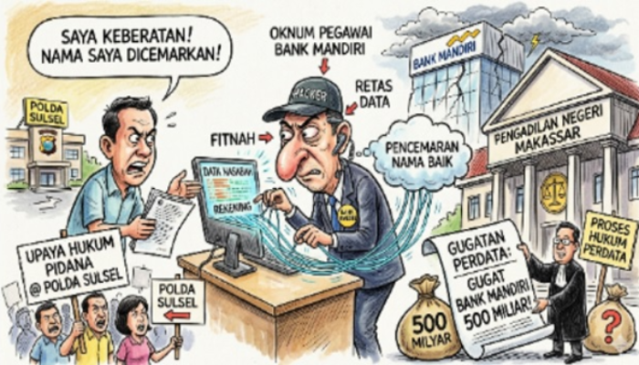 Dugaan Kebocoran Data Menguak, Gugatan Raksasa Hantam Bank Mandiri