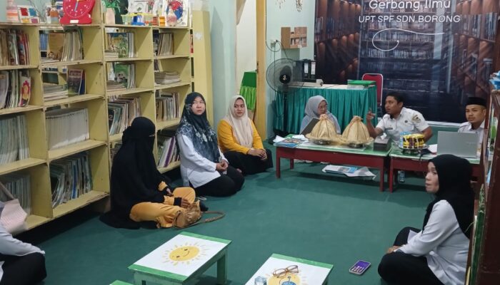 Kemendikdasmen Kunjungi Perpustakaan Ramah Anak SDN Borong Makassar Yang Segera Diresmikan
