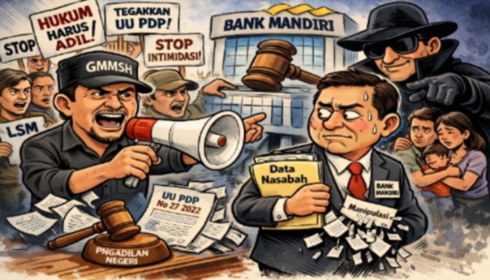 Skandal Data Terkuak, Bank Mandiri Terancam Bayar Rp500 Miliar