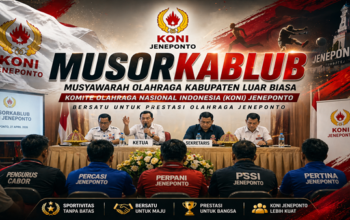 Dugaan Pelanggaran AD/ART, Musorkablub KONI Jeneponto Jadi Sorotan